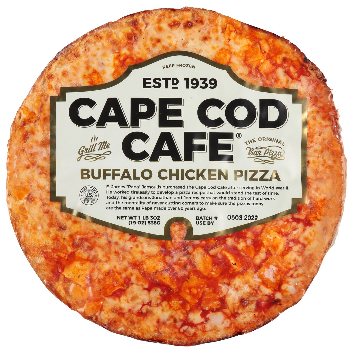 slide 6 of 13, Cape Cod Cafe Buffalo Chicken Pizza 19 oz, 19 oz