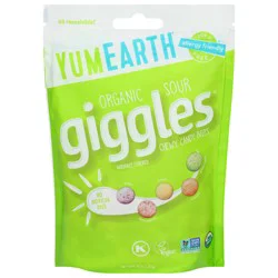 YumEarth Giggles Organic Sour Chewy Candy Bites 5 oz