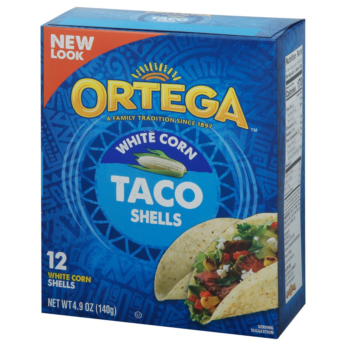 slide 5 of 9, Ortega White Corn Taco Shells 4.9 oz, 4.9 oz