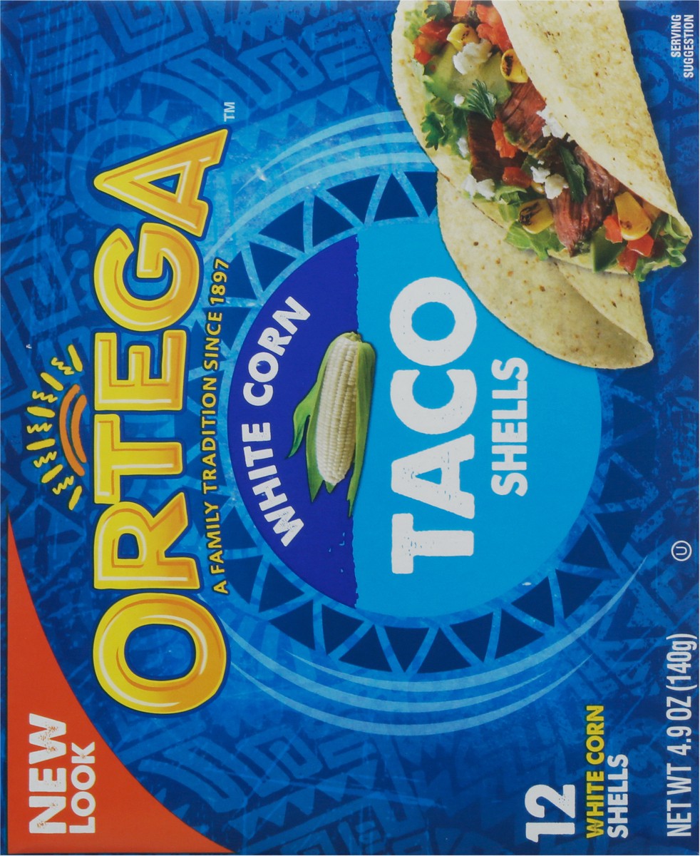 slide 4 of 9, Ortega White Corn Taco Shells 4.9 oz, 4.9 oz