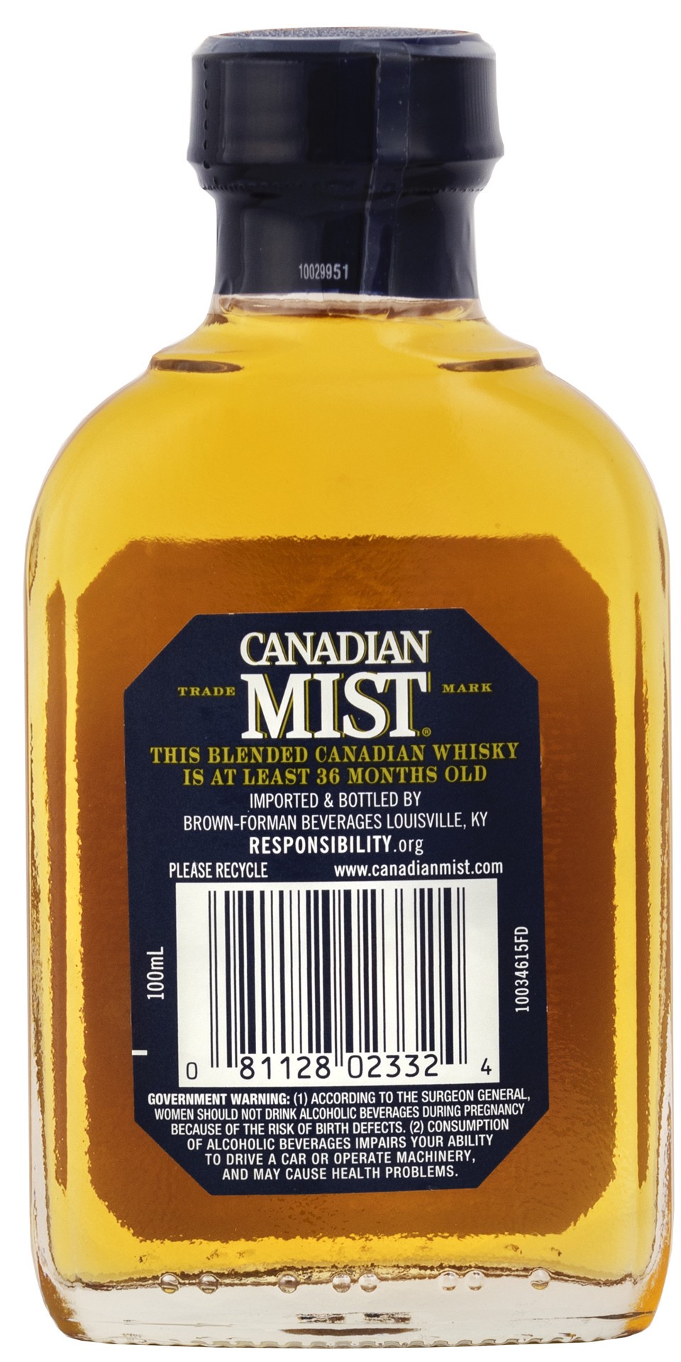 slide 2 of 2, Canadian Mist Whisky 100 ml, 100 ml