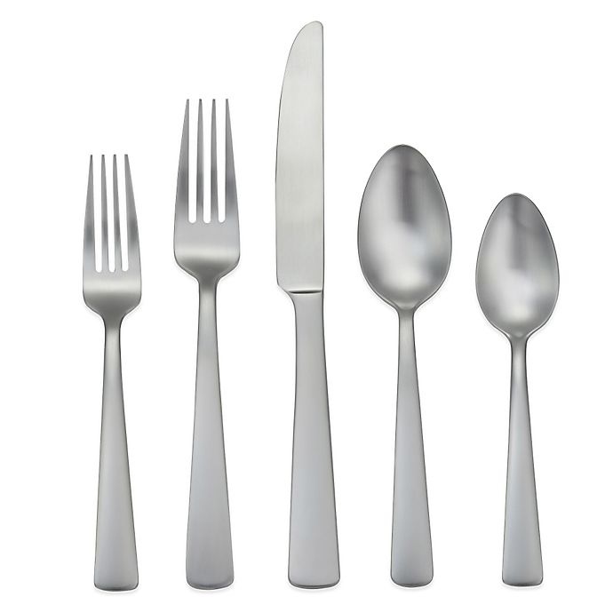 slide 1 of 1, Oneida Downing Flatware Set, 65 ct