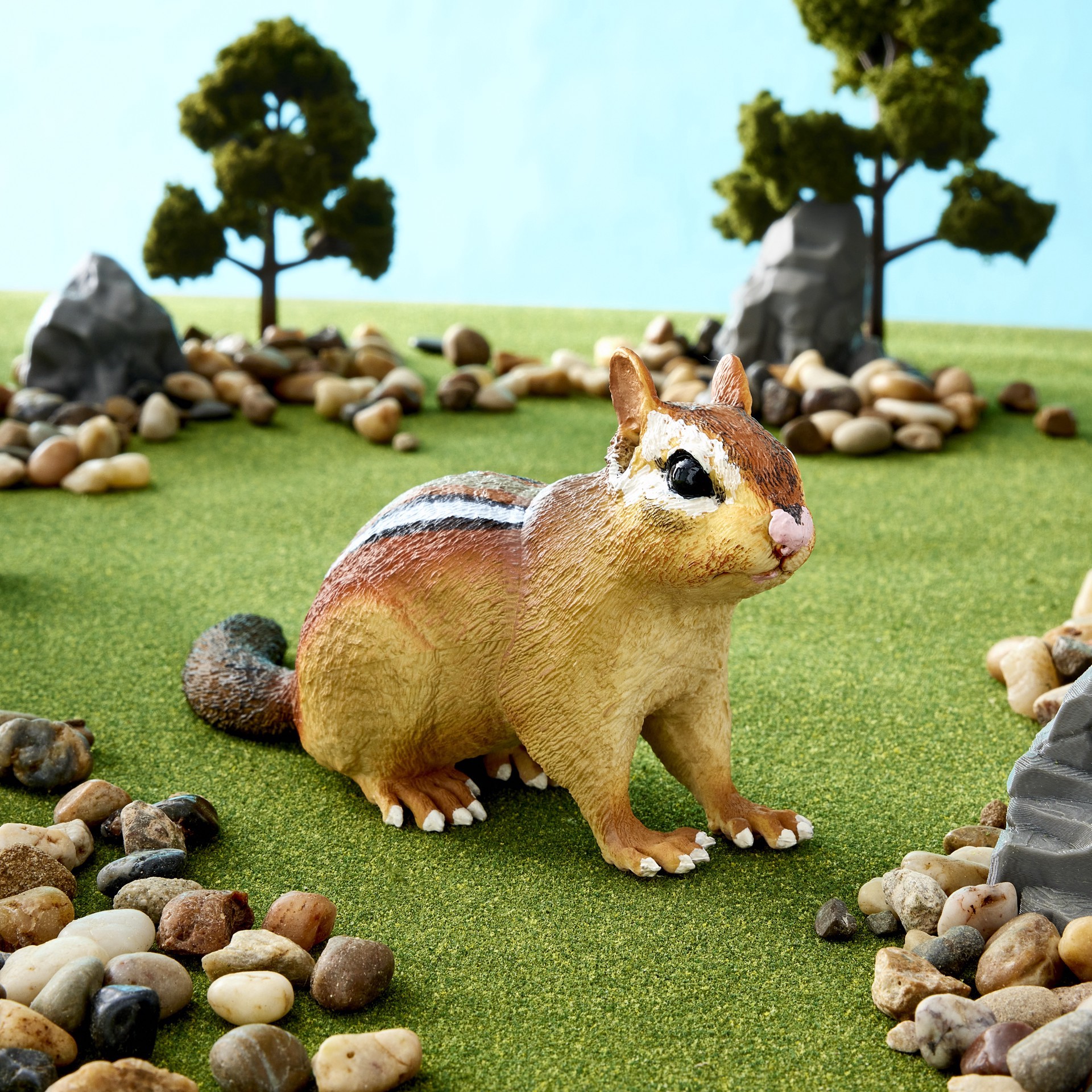 slide 2 of 2, Safari Ltd. Safari Ltd Eastern Chipmunk Baby, 7 in x 3.5 in