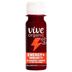 Vive Organic Energy + Immunity Blueberry Ginger Wellness Shot 2 fl oz