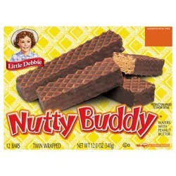 Little Debbie Nutty Buddy Wafer Bars