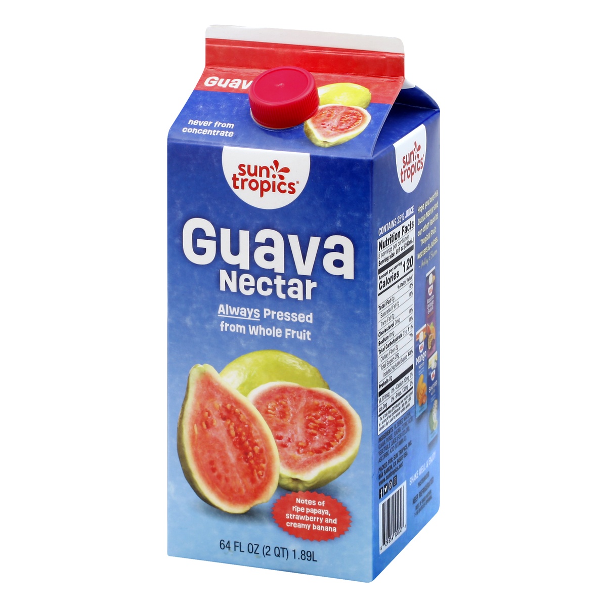 slide 3 of 9, Sun Tropics Guava Nectar 64 oz, 