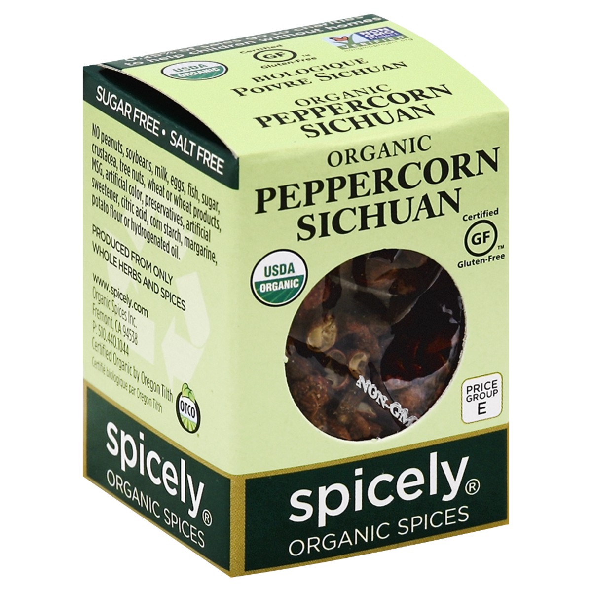 slide 3 of 4, Spicely Organic Spices Peppercorn Sichuan 0.2 oz, 0.2 oz