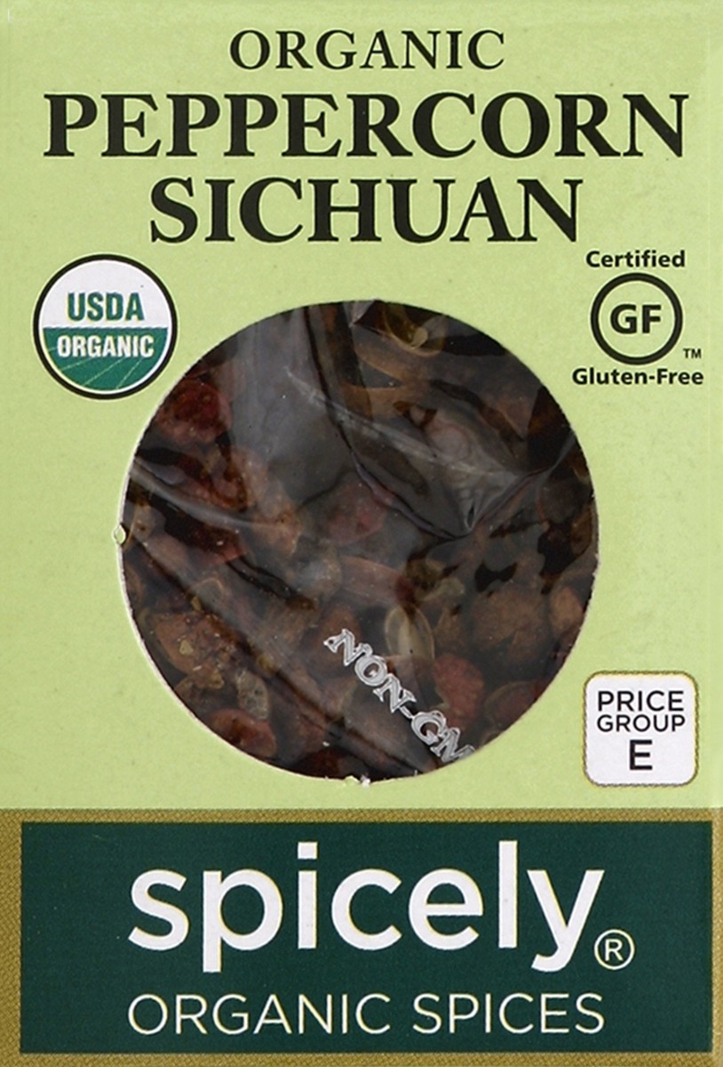 slide 1 of 4, Spicely Organic Spices Peppercorn Sichuan 0.2 oz, 0.2 oz