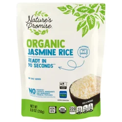 Nature's Promise Organic 90 Second Microwave Jasmine Rice