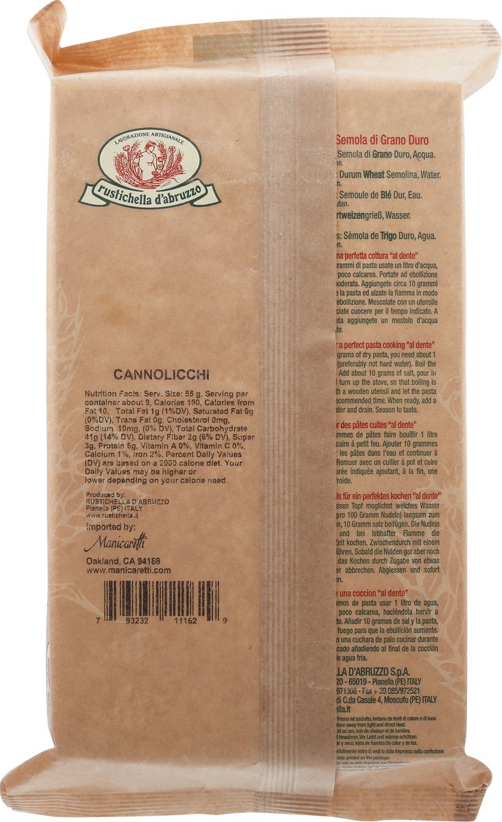 slide 3 of 9, Rustichella d'Abruzzo Rustichella Cannolicchi, 1.1 lb