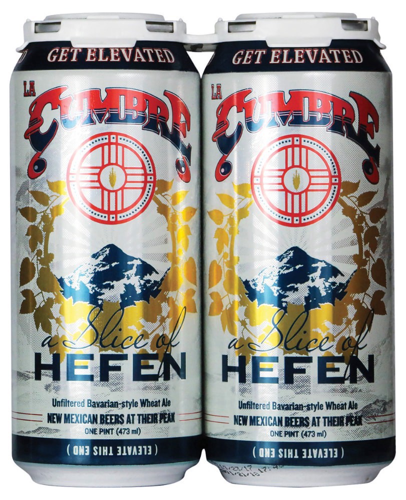 slide 1 of 1, La Cumbre Brewing Co. A Slice Of Heffen, 4 ct; 16 fl oz