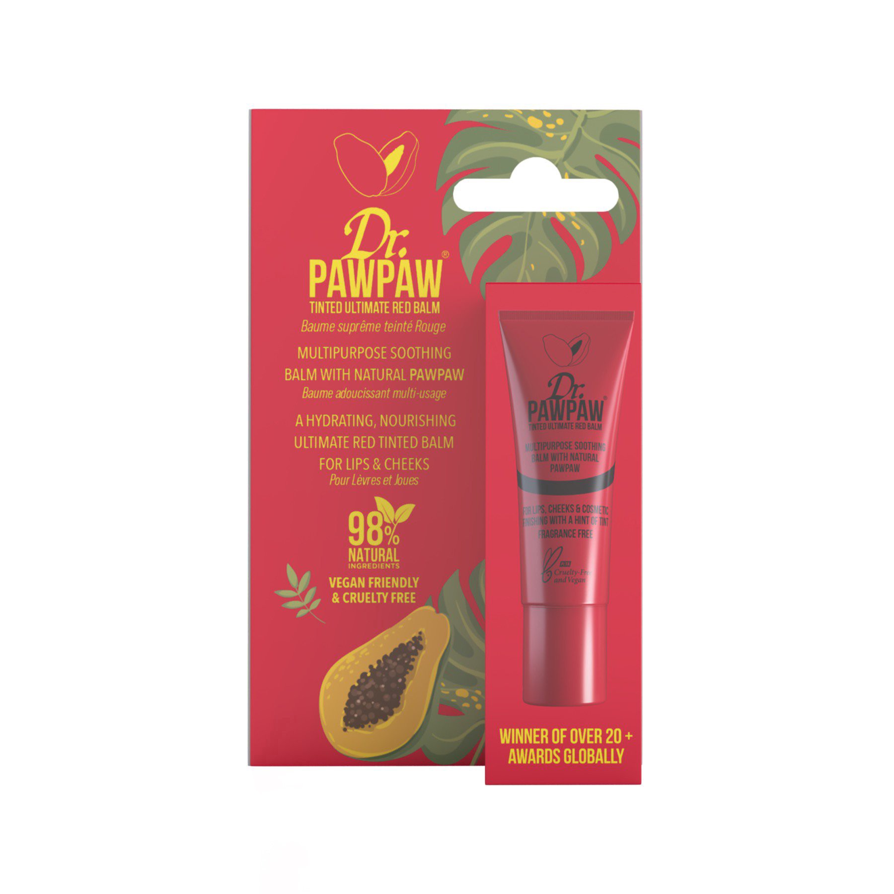 slide 1 of 1, Dr. PawPaw Tinted Ultimate Red Balm, 1 ct