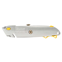 slide 6 of 9, Stanley 6-3/8 inch QUICK CHANGE Retractable Utility Knife, 1 ct