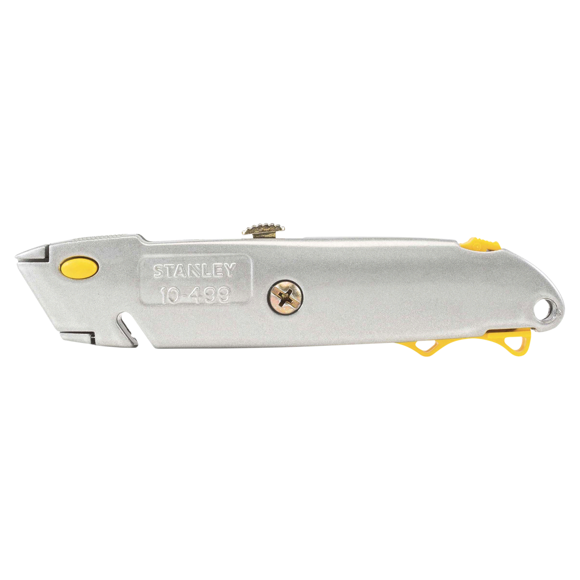 slide 8 of 9, Stanley 6-3/8 inch QUICK CHANGE Retractable Utility Knife, 1 ct