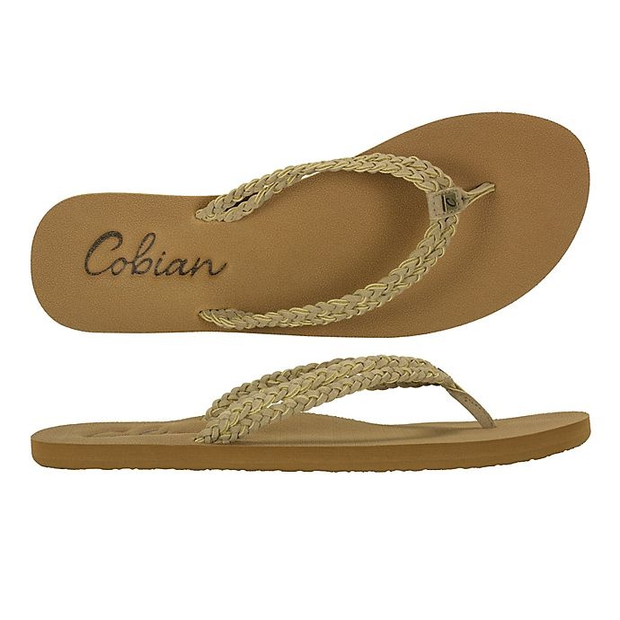 slide 1 of 1, Cobian Leucadia Size 10 Women's Sandal - Natural, 1 ct