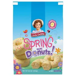 Snack Cakes, Little Debbie Family Pack Spring Mini Donuts (Bagged)