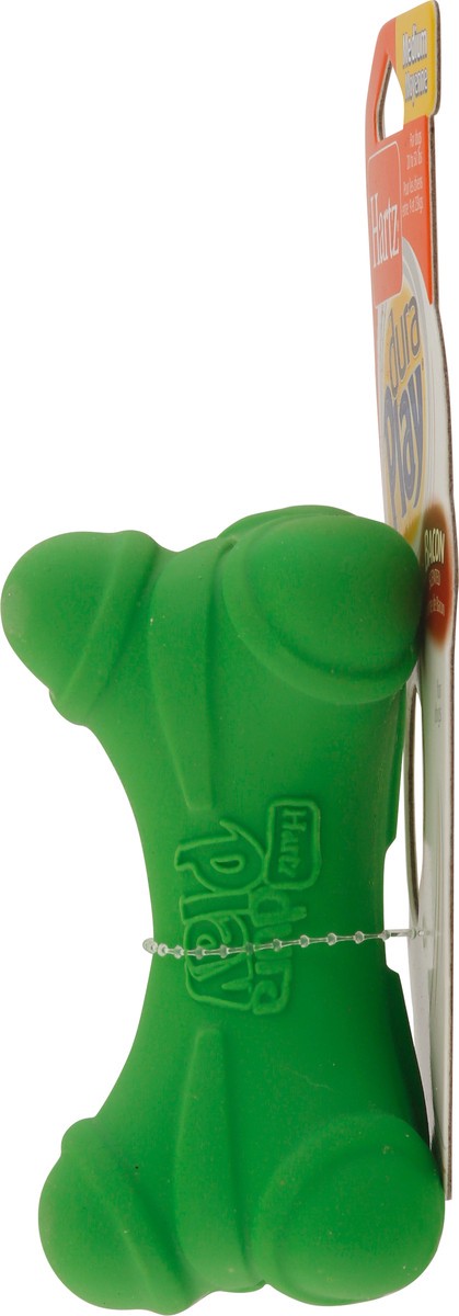 slide 3 of 11, Hartz Dura Play Bacon Scented Dog Toy Medium 1 ea, 1 ct