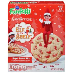 Funfetti Santaverse Sugar Cookie Mix 15 oz