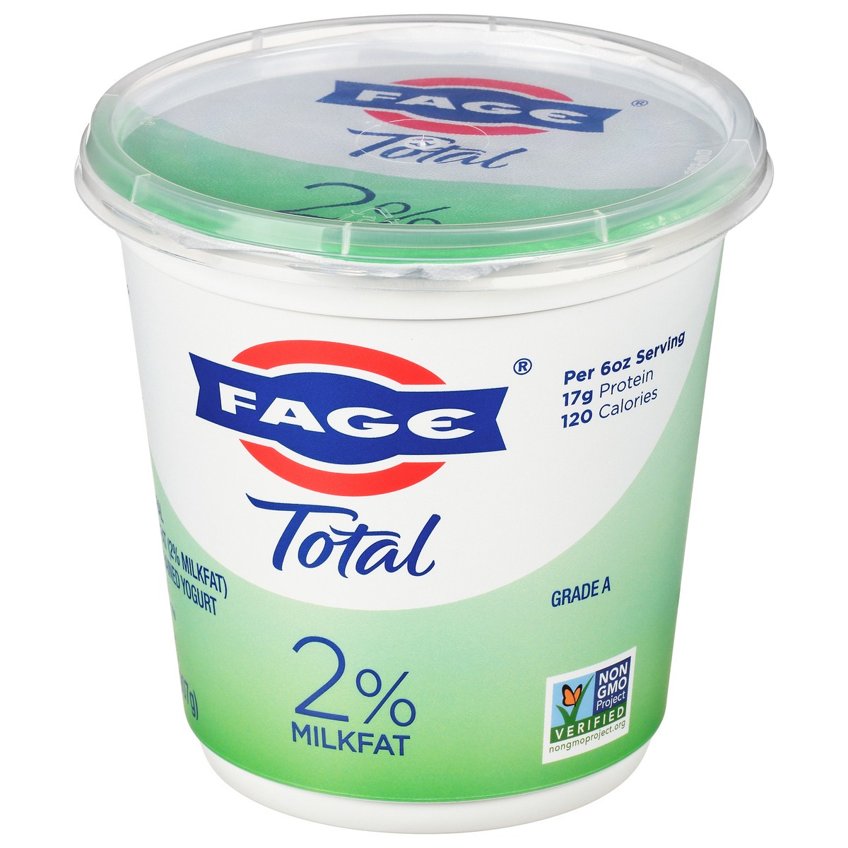 slide 3 of 9, Fage Total Greek Strained Reduced Fat Yogurt 32 oz, 32 oz