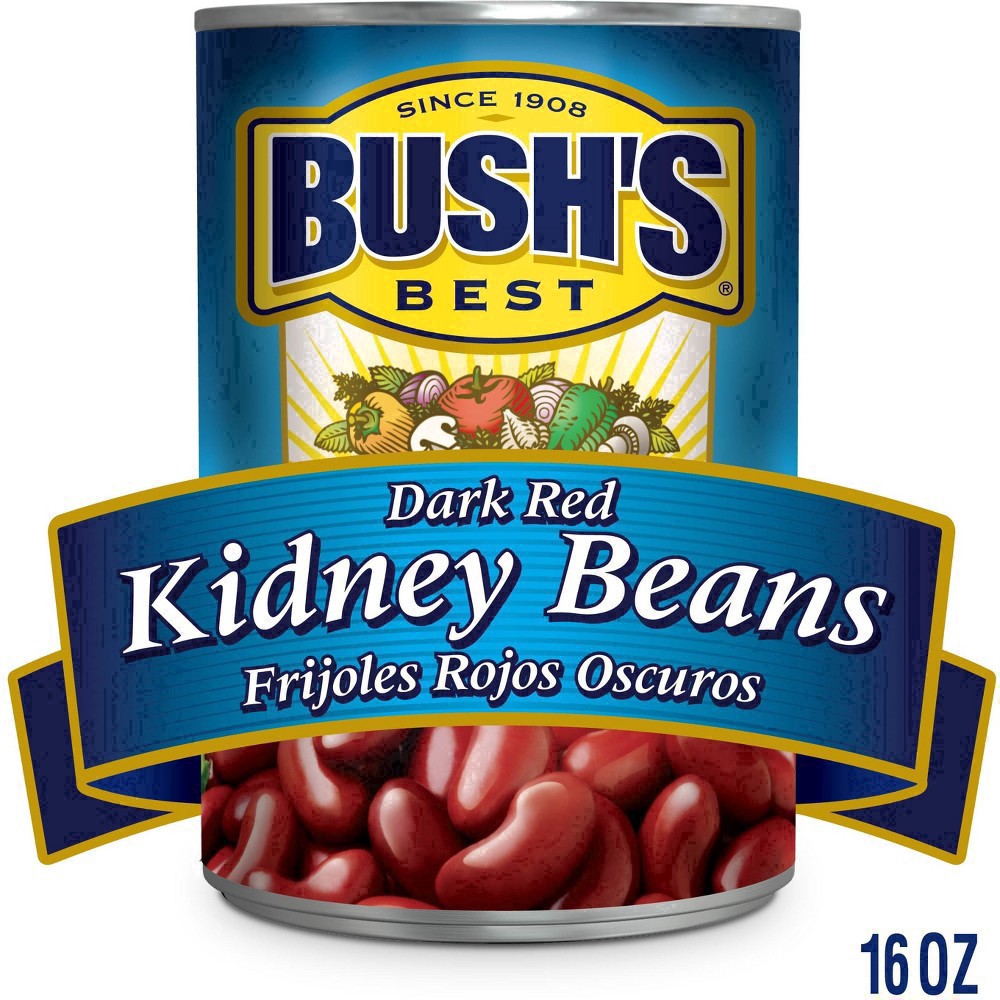 slide 22 of 84, Bush's Best Dark Red Kidney Beans, 16 oz