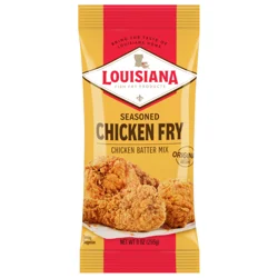 Louisiana Fish Fry Products Original Recipe Seasoned Chicken Fry Chicken Batter Mix - 9 oz