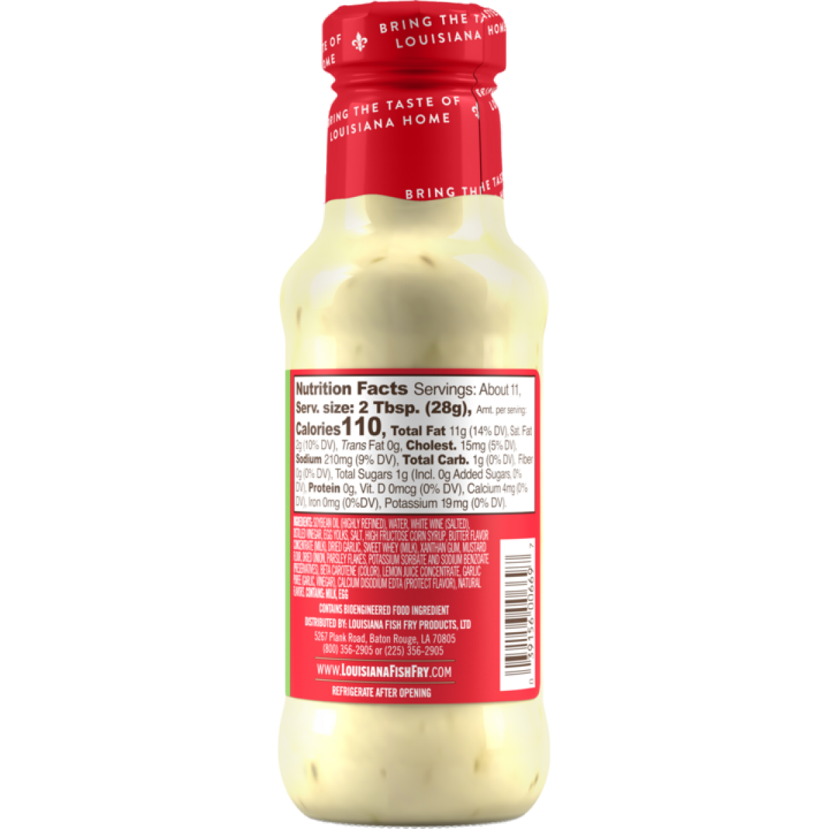 slide 2 of 2, Louisiana Fish Fry Sauce, Garlic Butter - 10.5 oz, 10.5 oz
