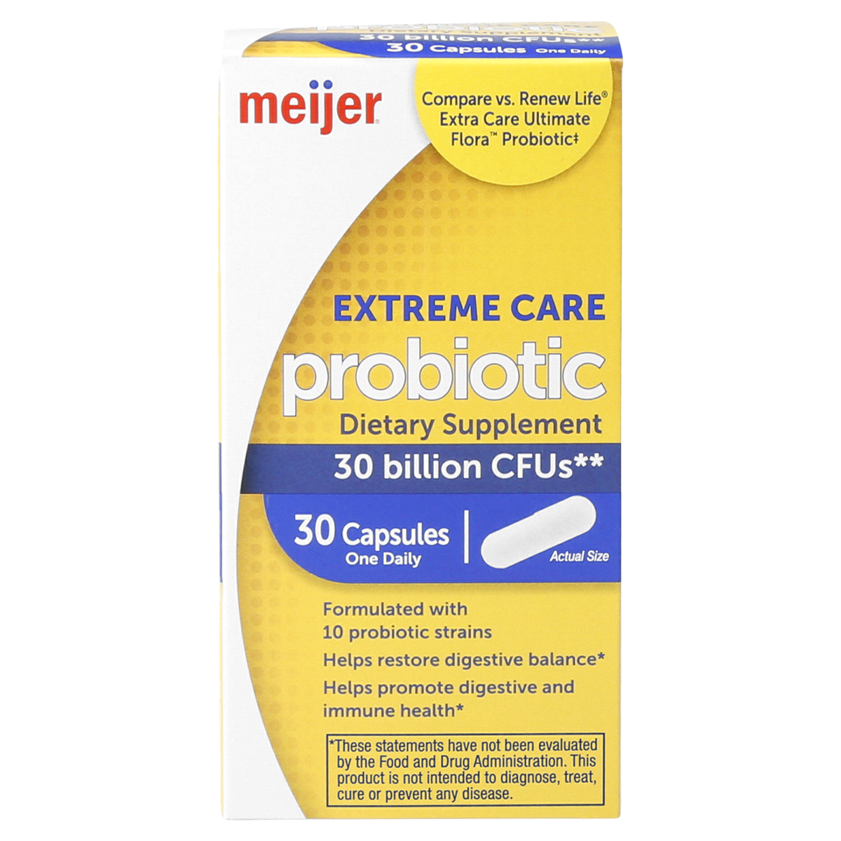 slide 1 of 3, Extreme Care Probiotic, 1 ct