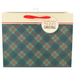 Surface Packaging Holiday Gift Bag We Wish You A Merry Christmas