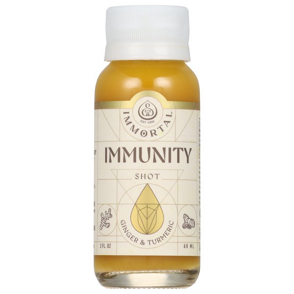 slide 1 of 1, GT's Probiotic Ginger & Turmeric Immortal Immunity Shot, 2 ct