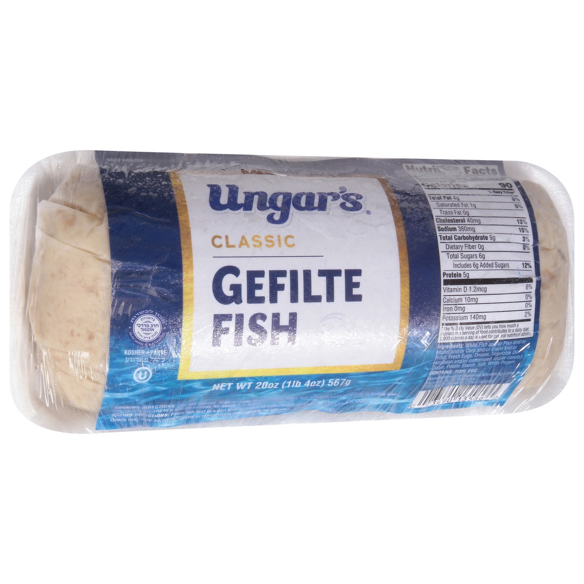 slide 11 of 14, Ungar's Classic Gefilte Fish 20 oz, 20 oz