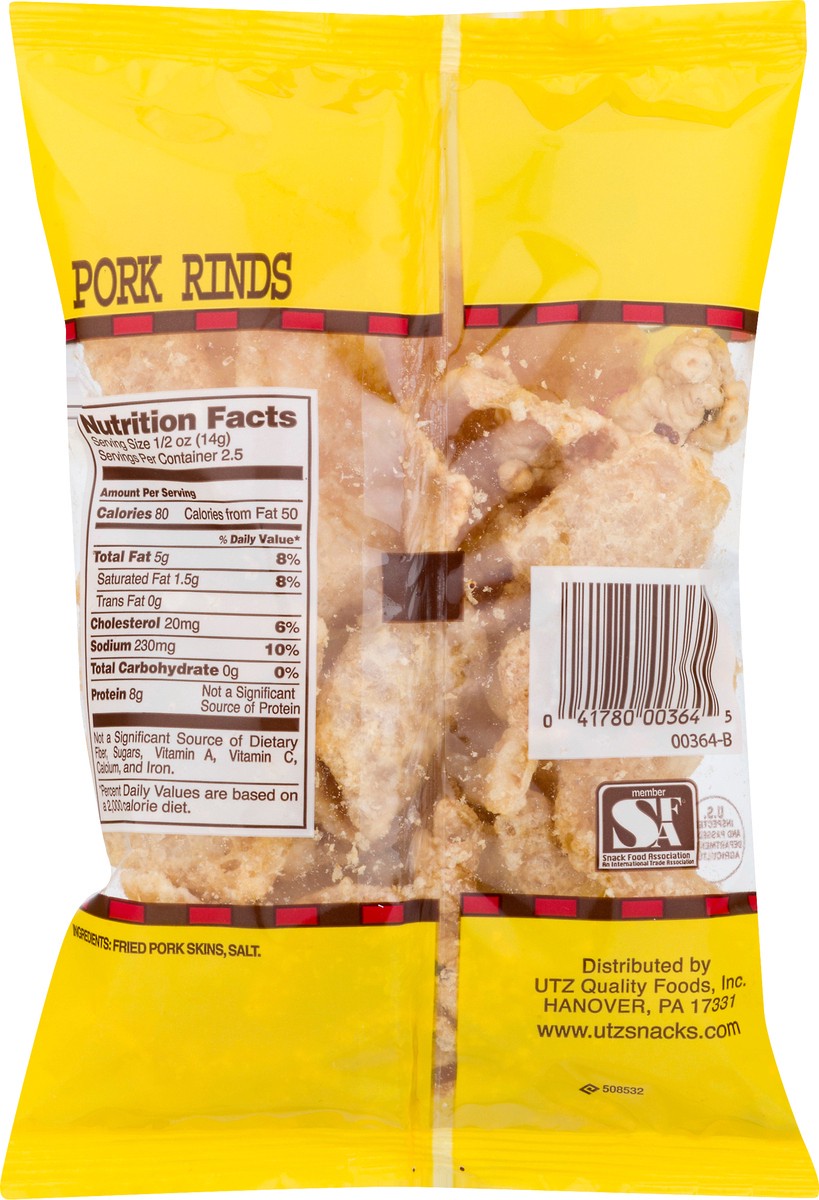 slide 9 of 12, Utz Pork Rinds 1.25 oz, 1.25 oz