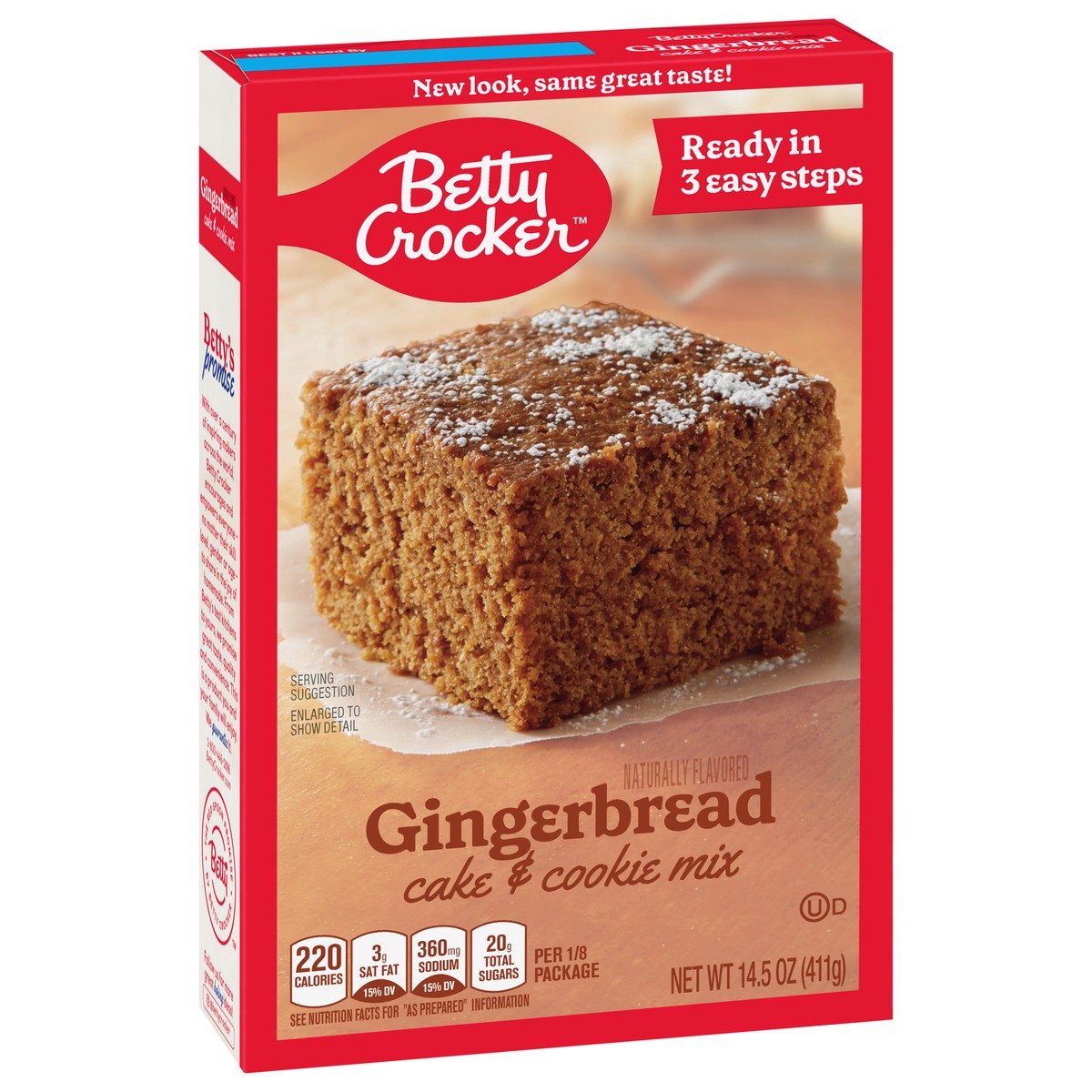 slide 2 of 9, Betty Crocker Gingerbread Cake and Cookie Mix, 14.5 oz, 14.5 oz