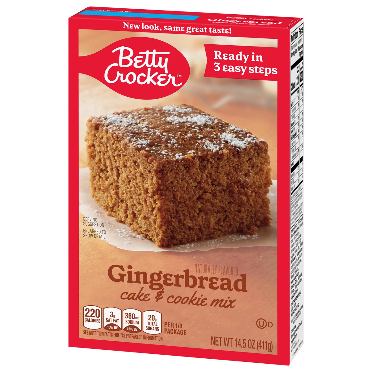slide 3 of 9, Betty Crocker Gingerbread Cake and Cookie Mix, 14.5 oz, 14.5 oz