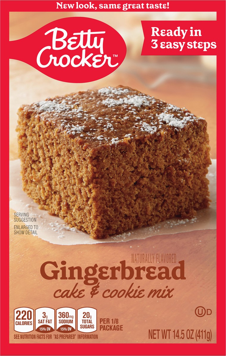 slide 6 of 9, Betty Crocker Gingerbread Cake and Cookie Mix, 14.5 oz, 14.5 oz