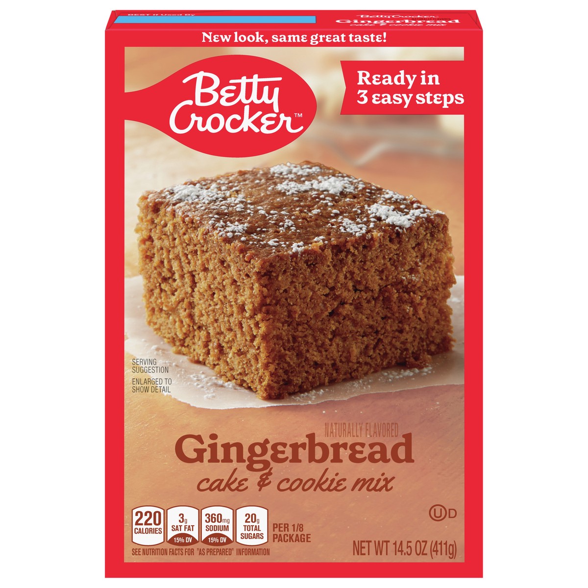 slide 1 of 9, Betty Crocker Gingerbread Cake and Cookie Mix, 14.5 oz, 14.5 oz