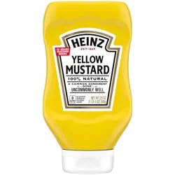 Heinz Yellow Mustard, 20 oz Bottle