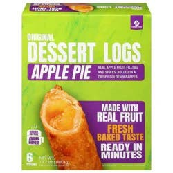 Finger Food Products Original Apple Pie Dessert Logs, 6 Each