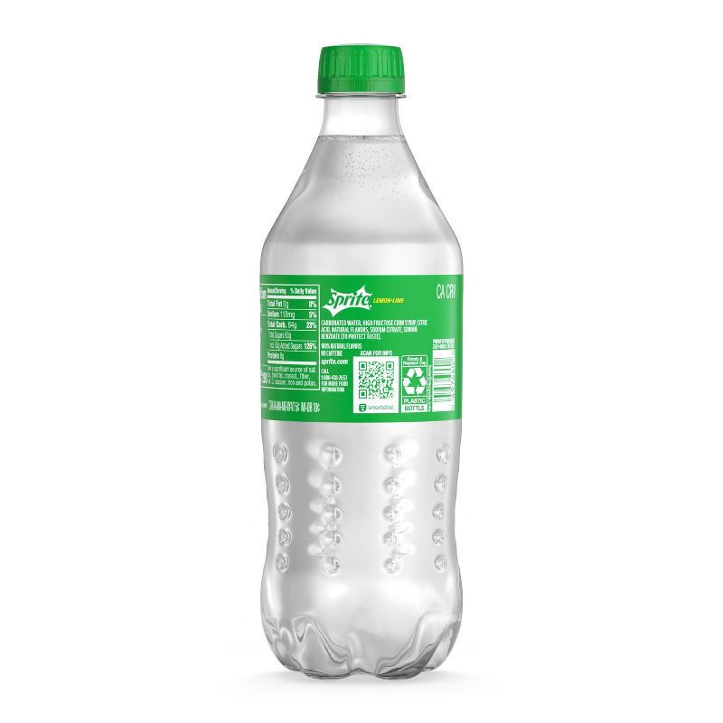 slide 2 of 7, Sprite Soda, 20 fl oz