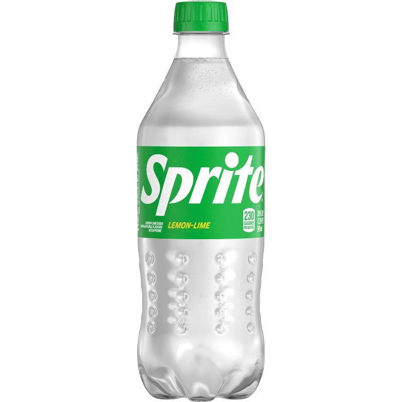 slide 1 of 7, Sprite Soda, 20 fl oz