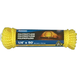 Mibro KingCord 50 Ft Polypropylene Twisted Rope