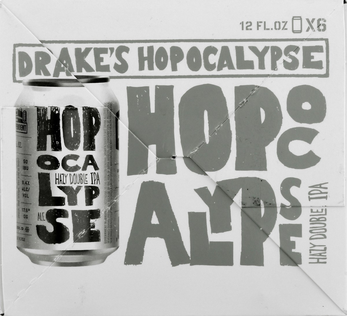 slide 2 of 11, Drake's Hazy Double IPA Hopocalypse Beer 6 ea, 6 ct