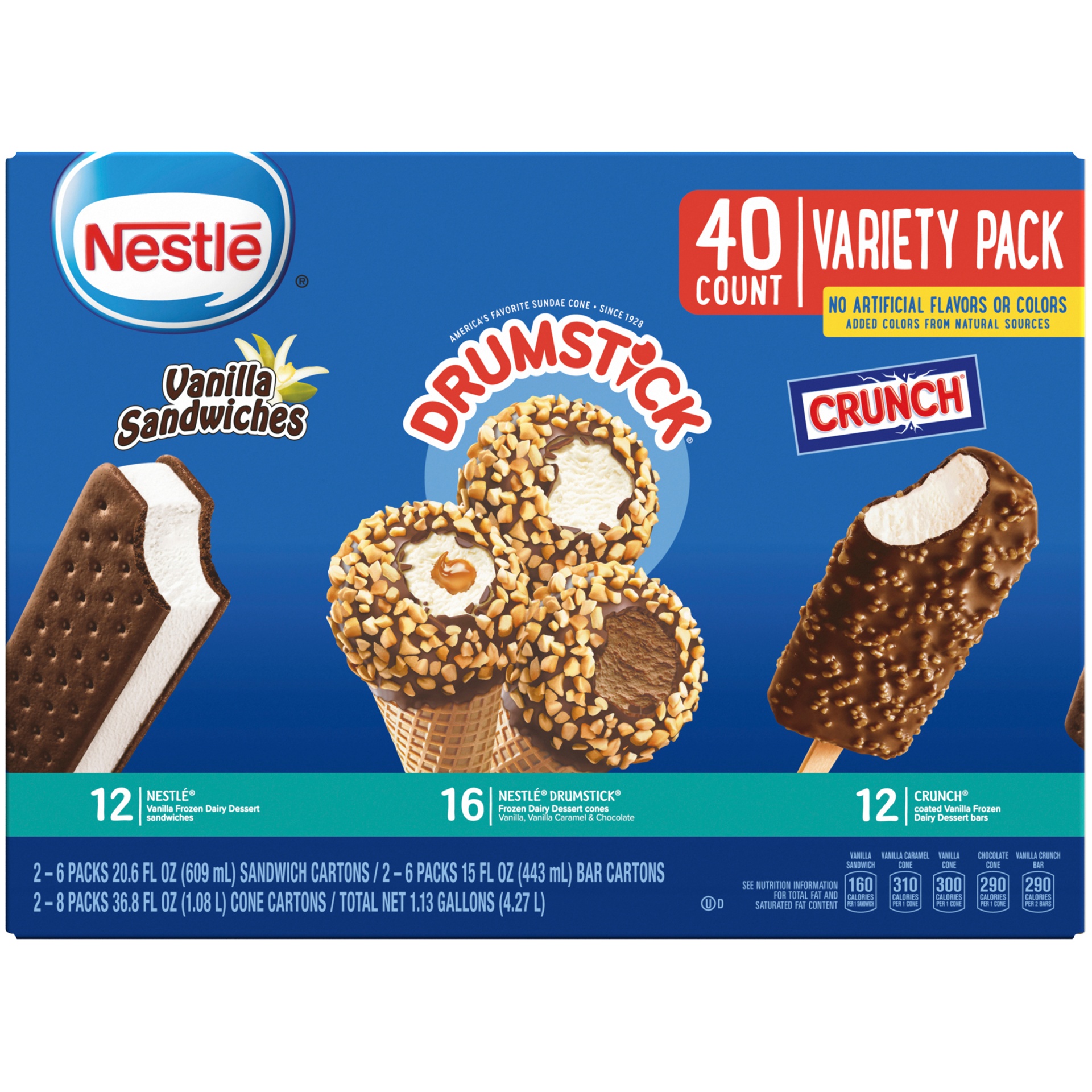 Costco Has A 40-Count Variety Pack Of Ice Cream