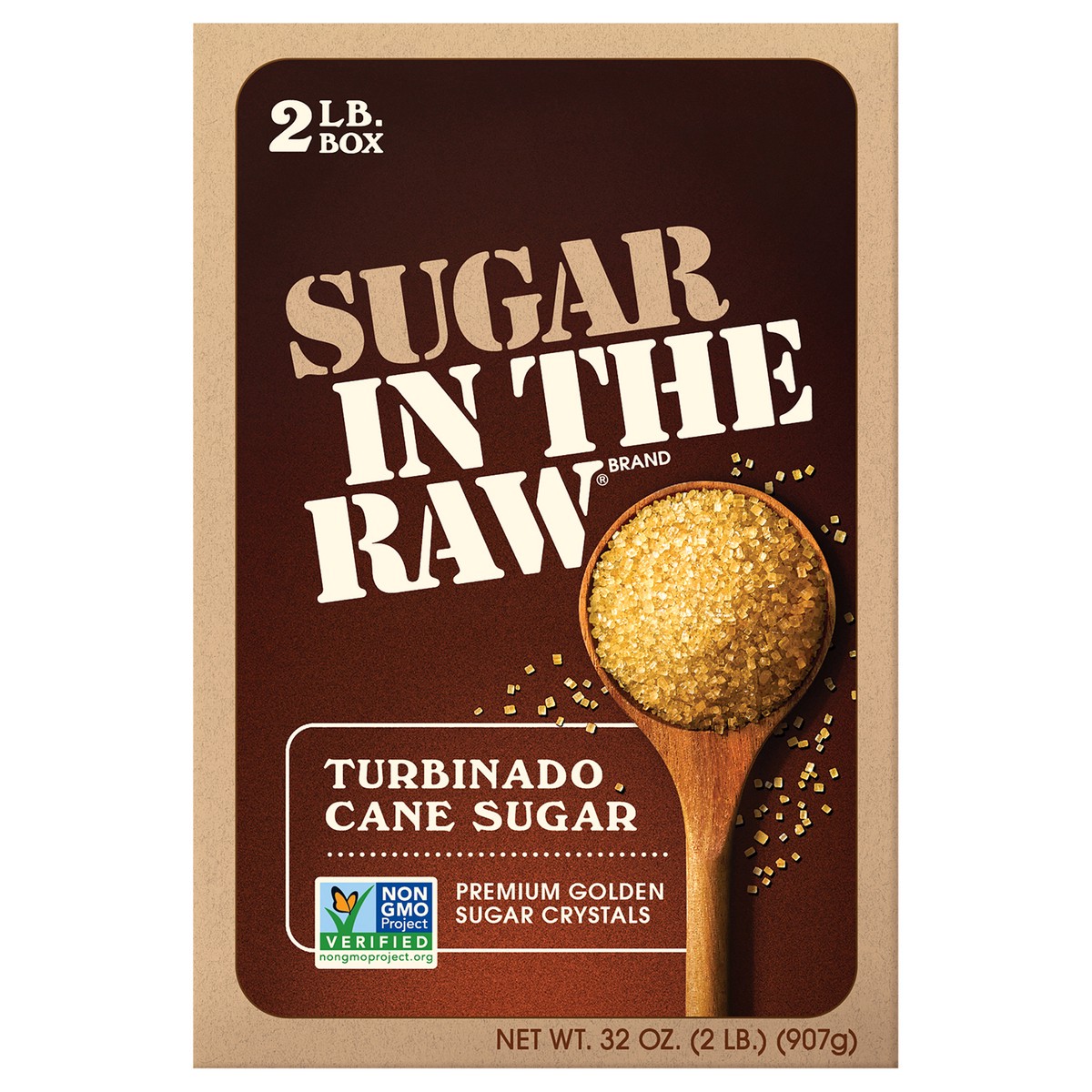 slide 1 of 9, Sugar in the Raw Turbinado Cane Sugar 32 oz. Box, 32 oz