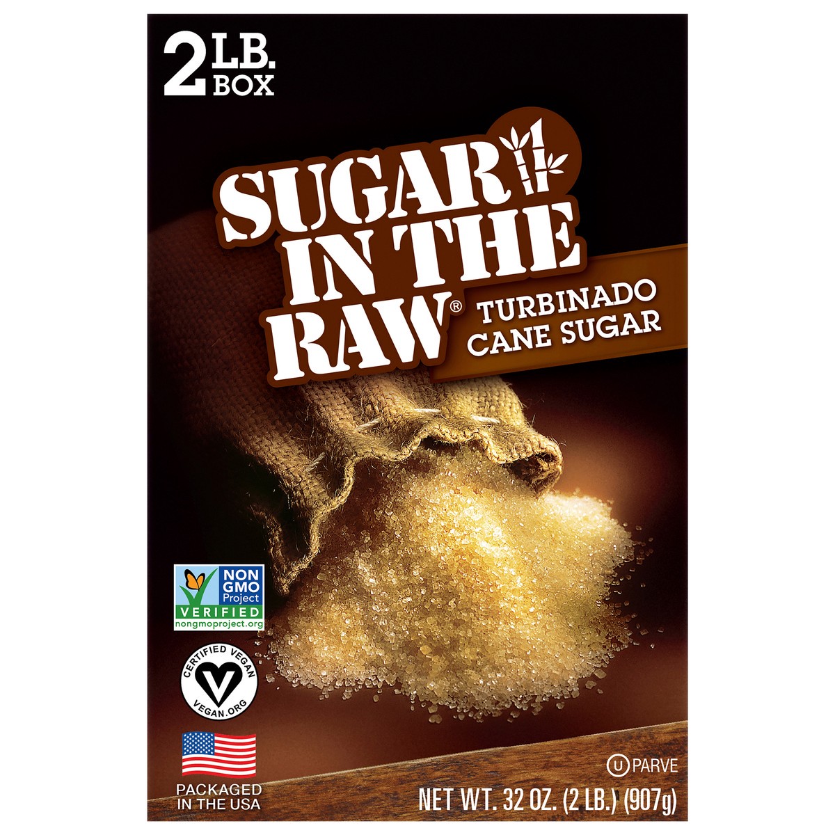 slide 1 of 9, Sugar in the Raw Turbinado Cane Sugar 32 oz. Box, 32 oz