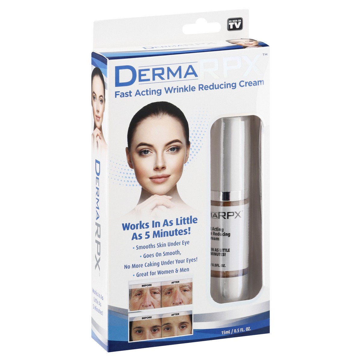 slide 2 of 9, DermaRPX Fast Acting Wrinkle Reducing Cream 0.5 oz, 0.5 fl oz
