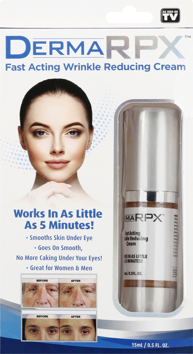 slide 9 of 9, DermaRPX Fast Acting Wrinkle Reducing Cream 0.5 oz, 0.5 fl oz