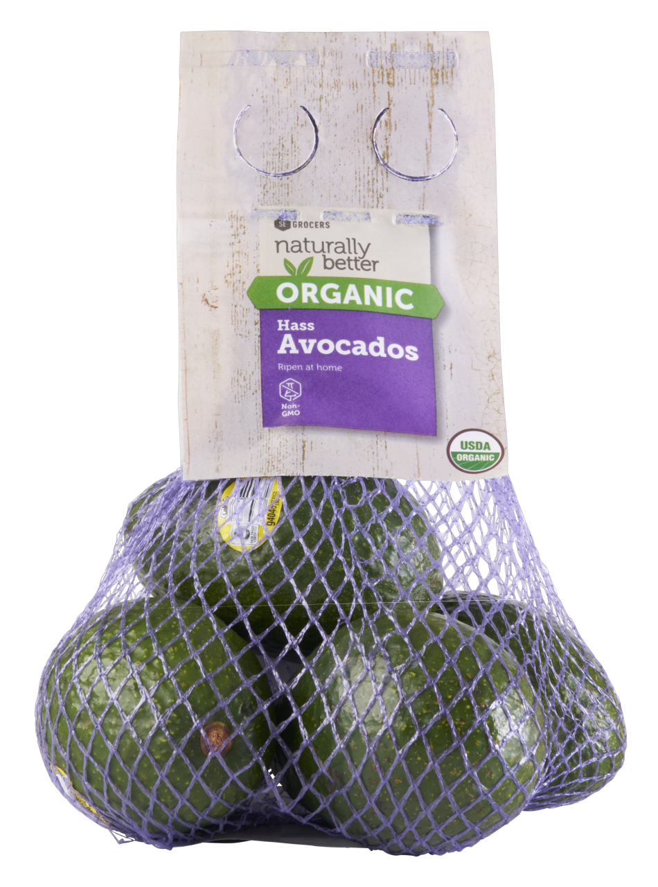 slide 1 of 1, Calavo Seg Organic Hass Avocados 4Ct, 4 ct