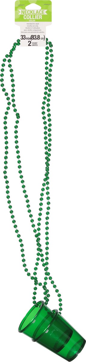 slide 6 of 9, Creative Converting St Pats Shot Glass Necklace 2 ea, 2 ct