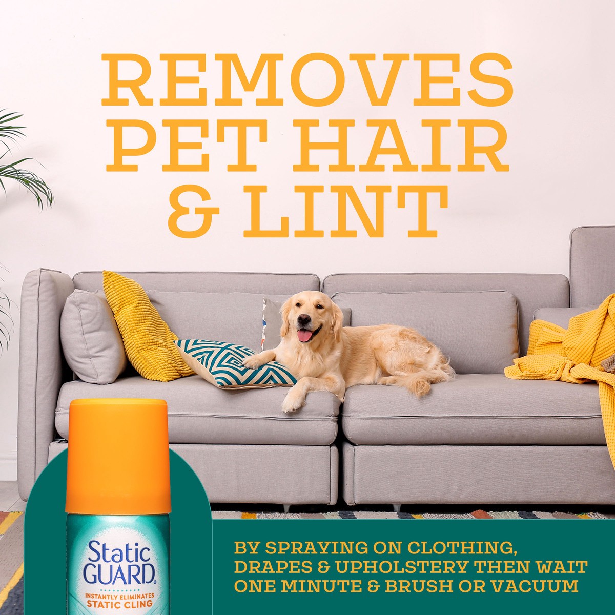 slide 6 of 11, Static Guard Anti-Static Spray, 1.4 oz