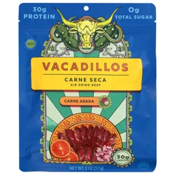 Vacadillos Air Dried Carne Asada Beef Snack